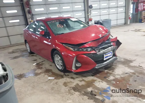 2017 Toyota Prius Prime Advanced z USA, uszkodzony, nr VIN JTDKARFP7H3011439